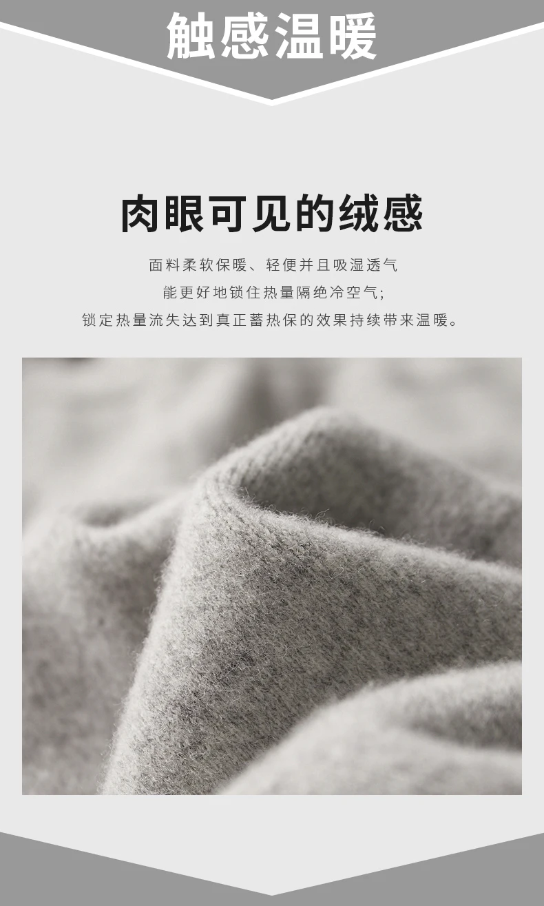 Autumn And Winter New Thick Leisure Cashmere Pants Men's Slim Knitted Pants 100% Pure Wool Pants To Keep Warm