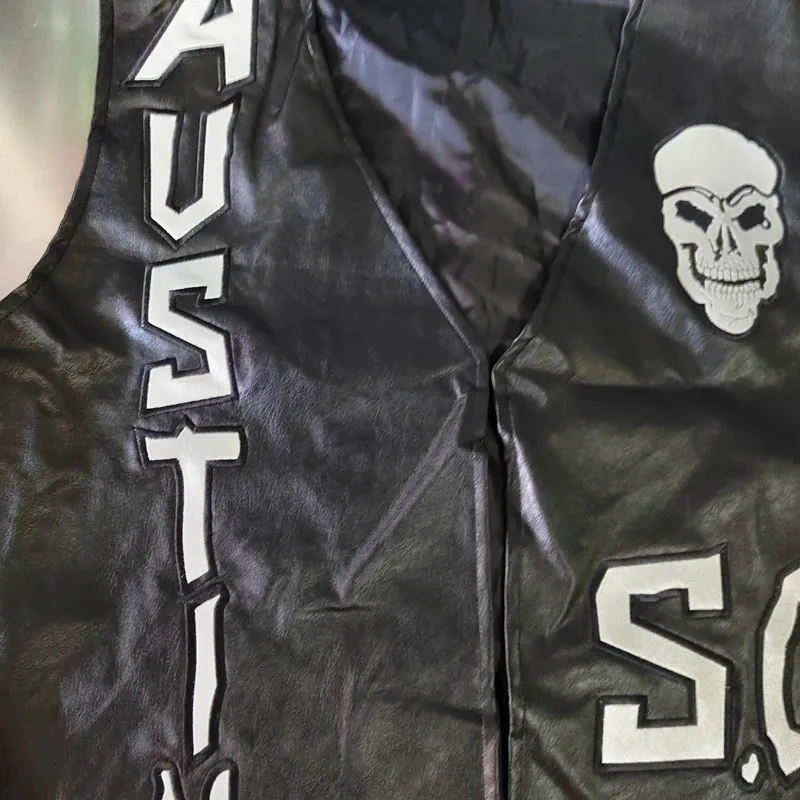 WWF Stone Cold Steve Austin 316 Smoking Skull Vest Attitude Era New Vintage Merchandise Collectible