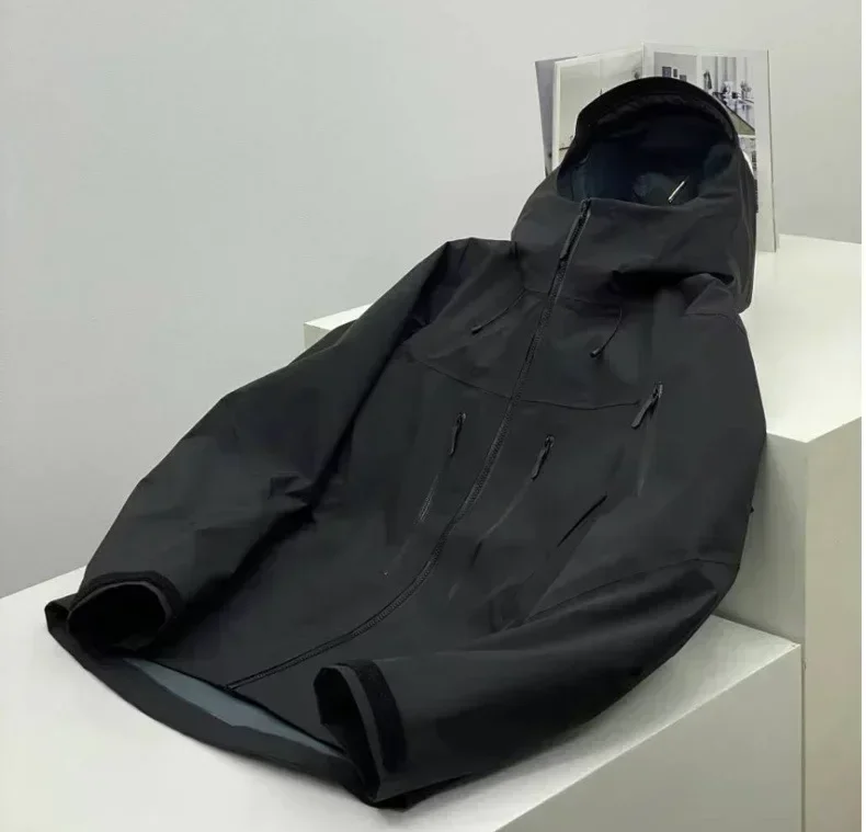 ARC Outdoor Raincoat Windproof Fashion Sports Camping Mountaineering Fishing Men's and Women's Solid Color High Quality Jacket