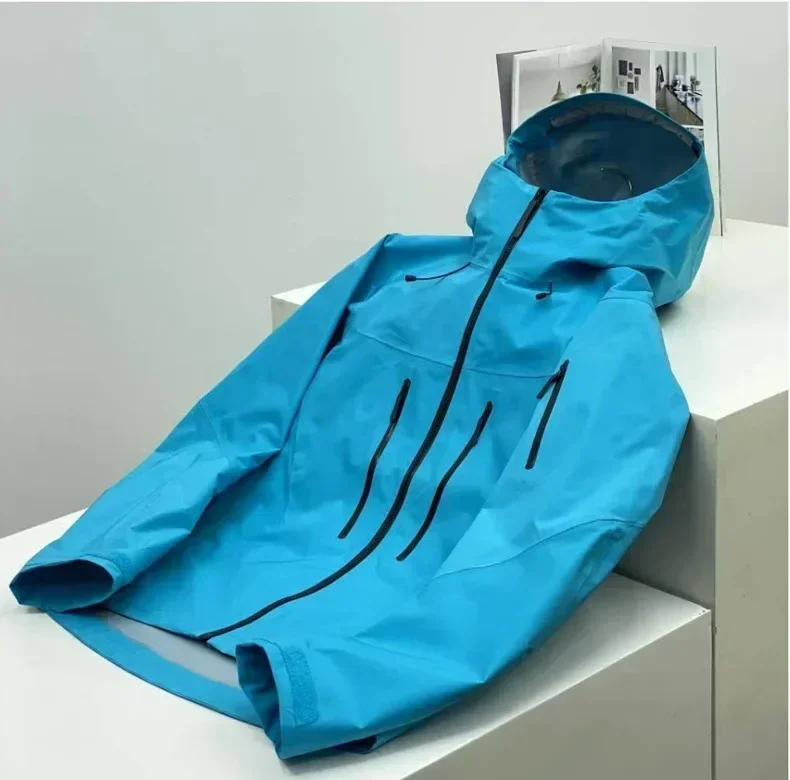 ARC Outdoor Raincoat Windproof Fashion Sports Camping Mountaineering Fishing Men's and Women's Solid Color High Quality Jacket