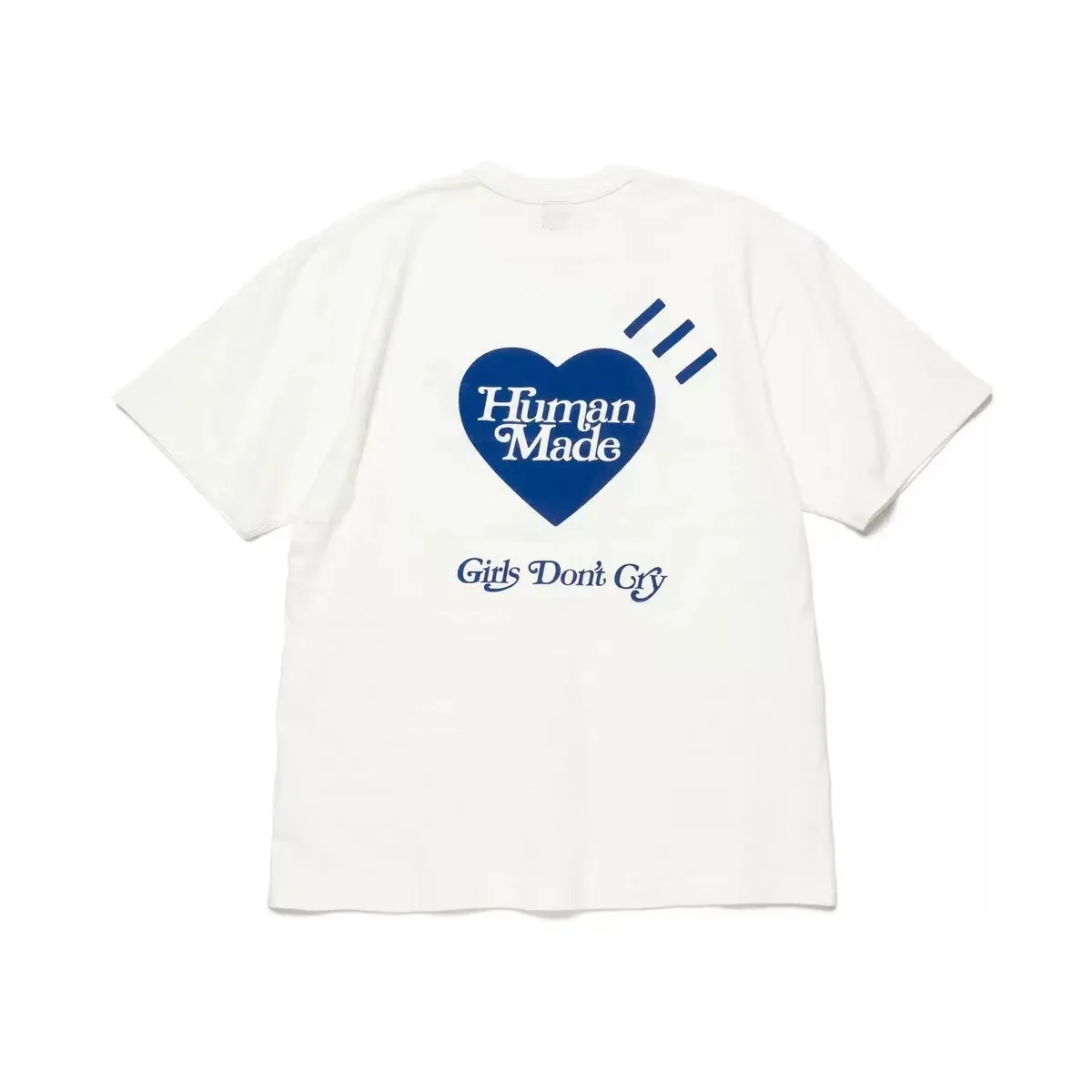2026 New HUMAN MADE Love Printed T-shirt Japanese Trendy Brand High Quality Bamboo Cotton Men's and Women's Short Sleeves
