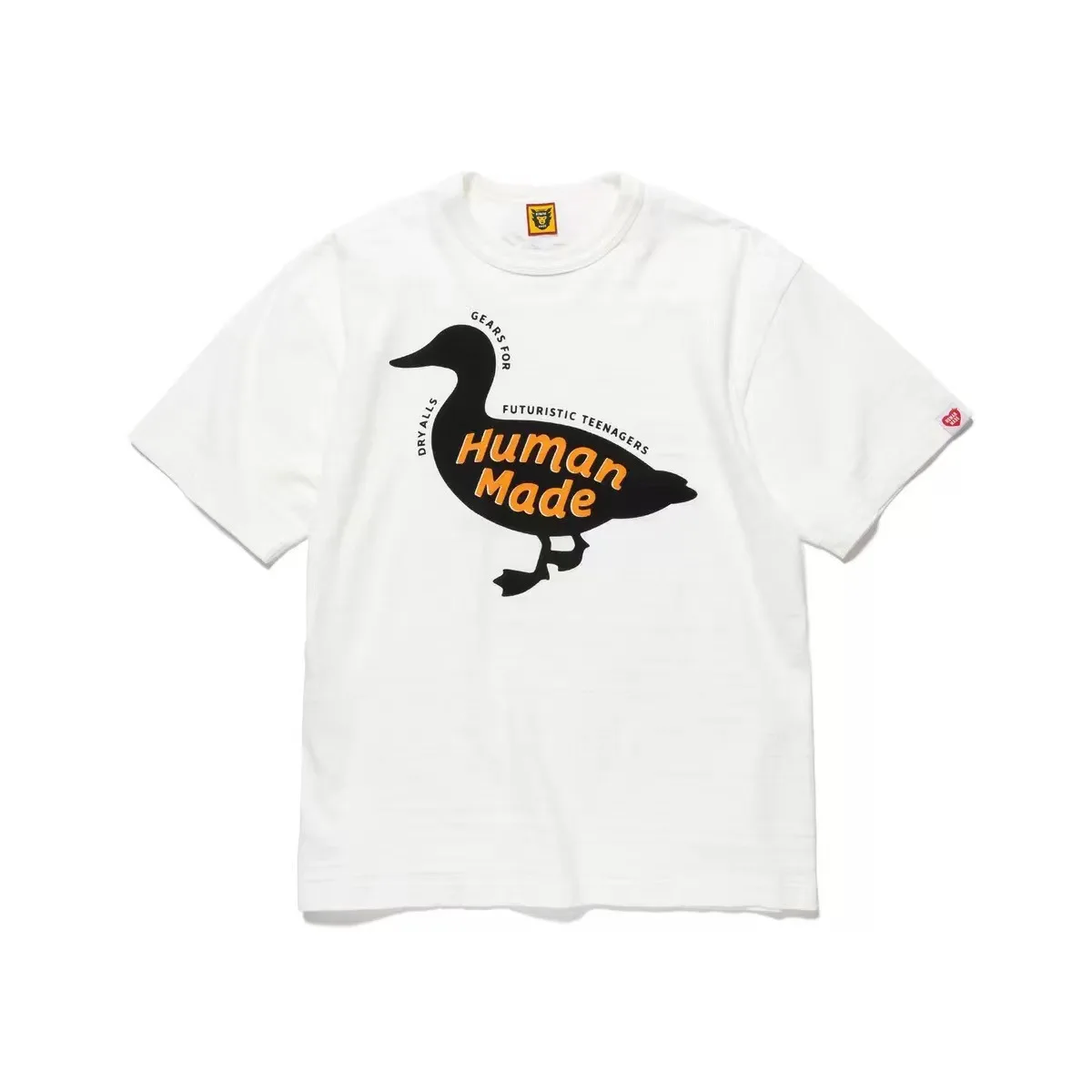 2026 New HUMAN MADE Love Printed T-shirt Japanese Trendy Brand High Quality Bamboo Cotton Men's and Women's Short Sleeves