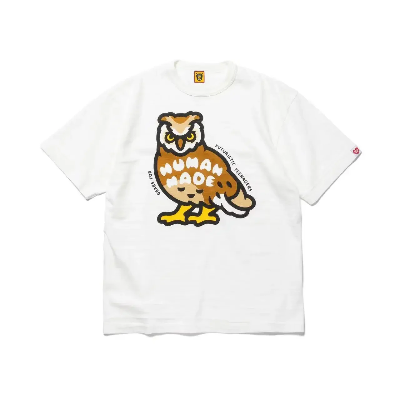 2026 New HUMAN MADE Love Printed T-shirt Japanese Trendy Brand High Quality Bamboo Cotton Men's and Women's Short Sleeves