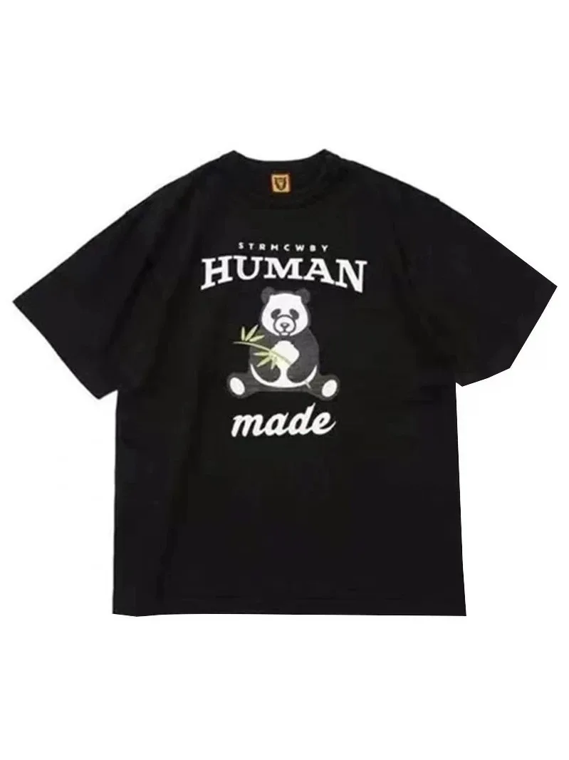 2026 New HUMAN MADE Love Printed T-shirt Japanese Trendy Brand High Quality Bamboo Cotton Men's and Women's Short Sleeves