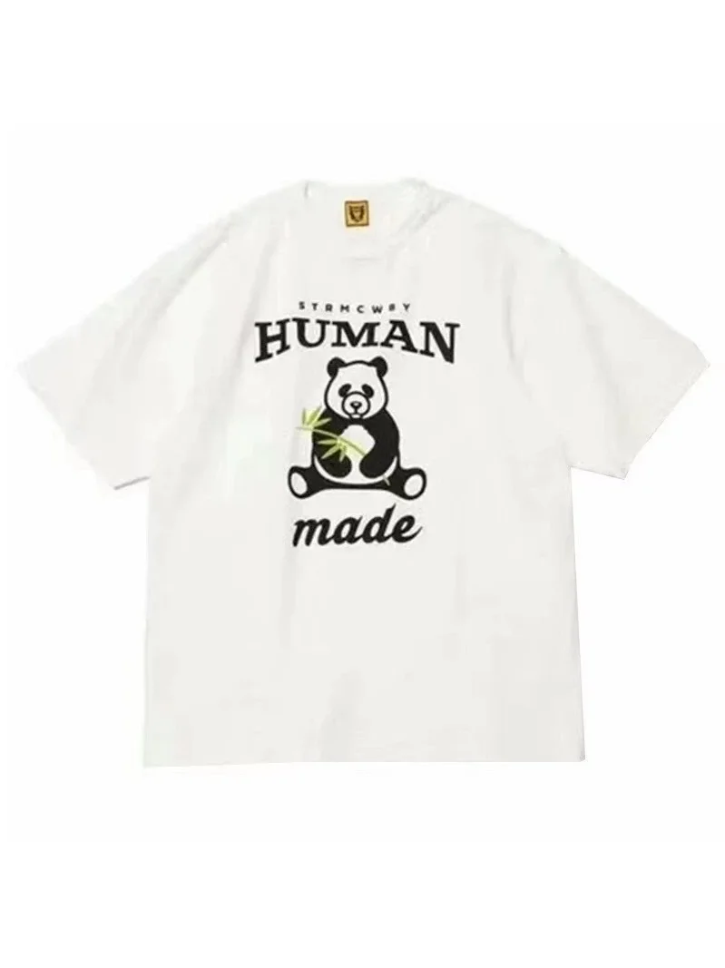 2026 New HUMAN MADE Love Printed T-shirt Japanese Trendy Brand High Quality Bamboo Cotton Men's and Women's Short Sleeves