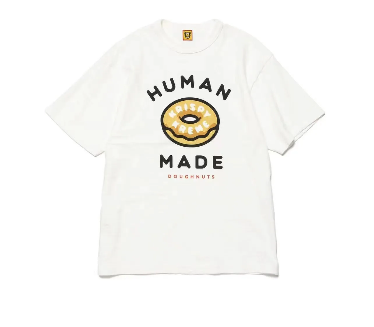 2026 New HUMAN MADE Love Printed T-shirt Japanese Trendy Brand High Quality Bamboo Cotton Men's and Women's Short Sleeves