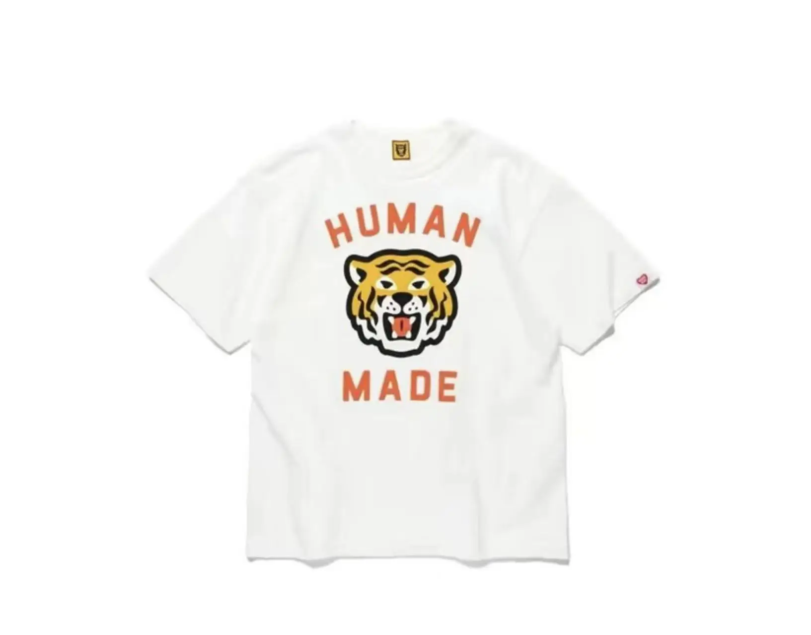 2026 New HUMAN MADE Love Printed T-shirt Japanese Trendy Brand High Quality Bamboo Cotton Men's and Women's Short Sleeves