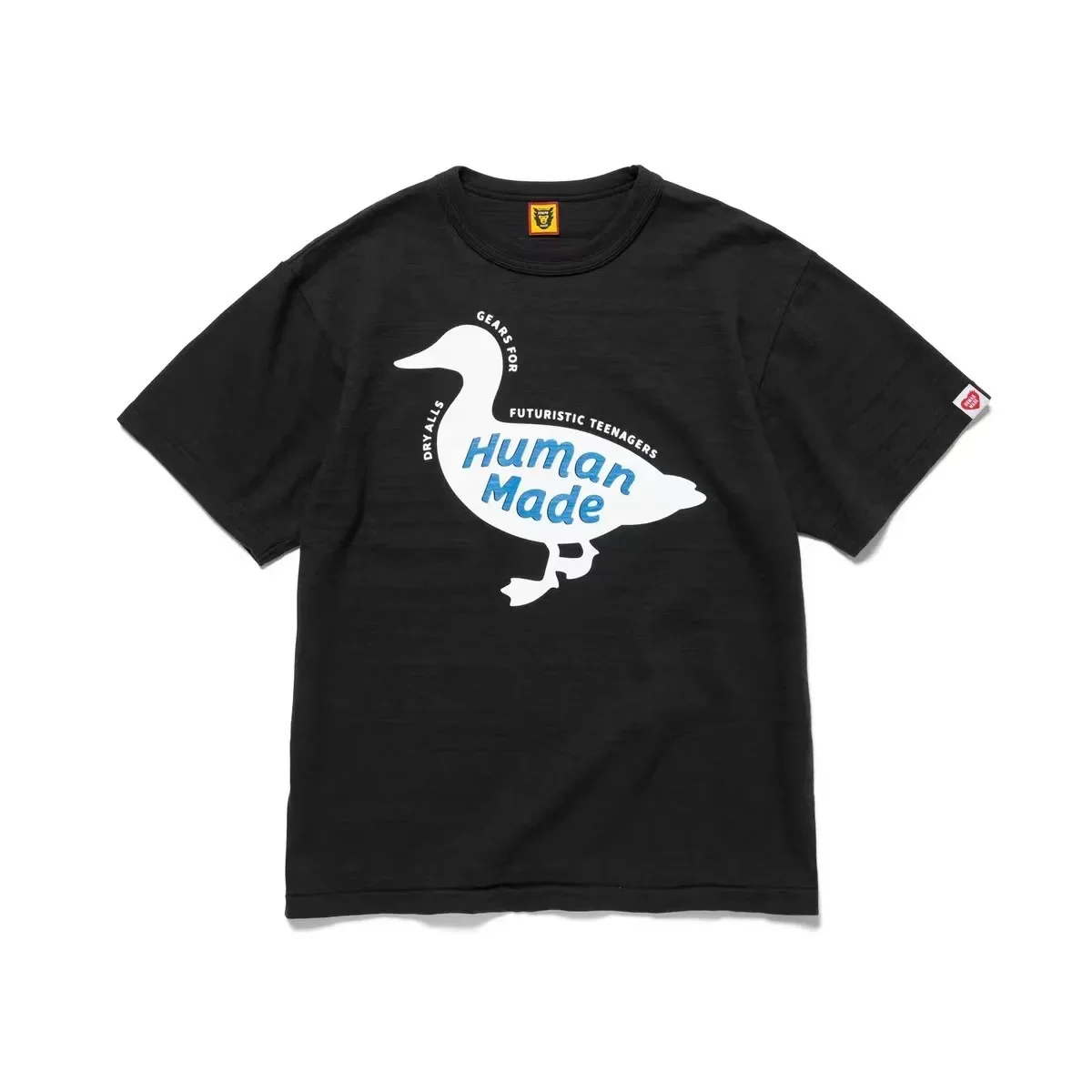 2026 New HUMAN MADE Love Printed T-shirt Japanese Trendy Brand High Quality Bamboo Cotton Men's and Women's Short Sleeves