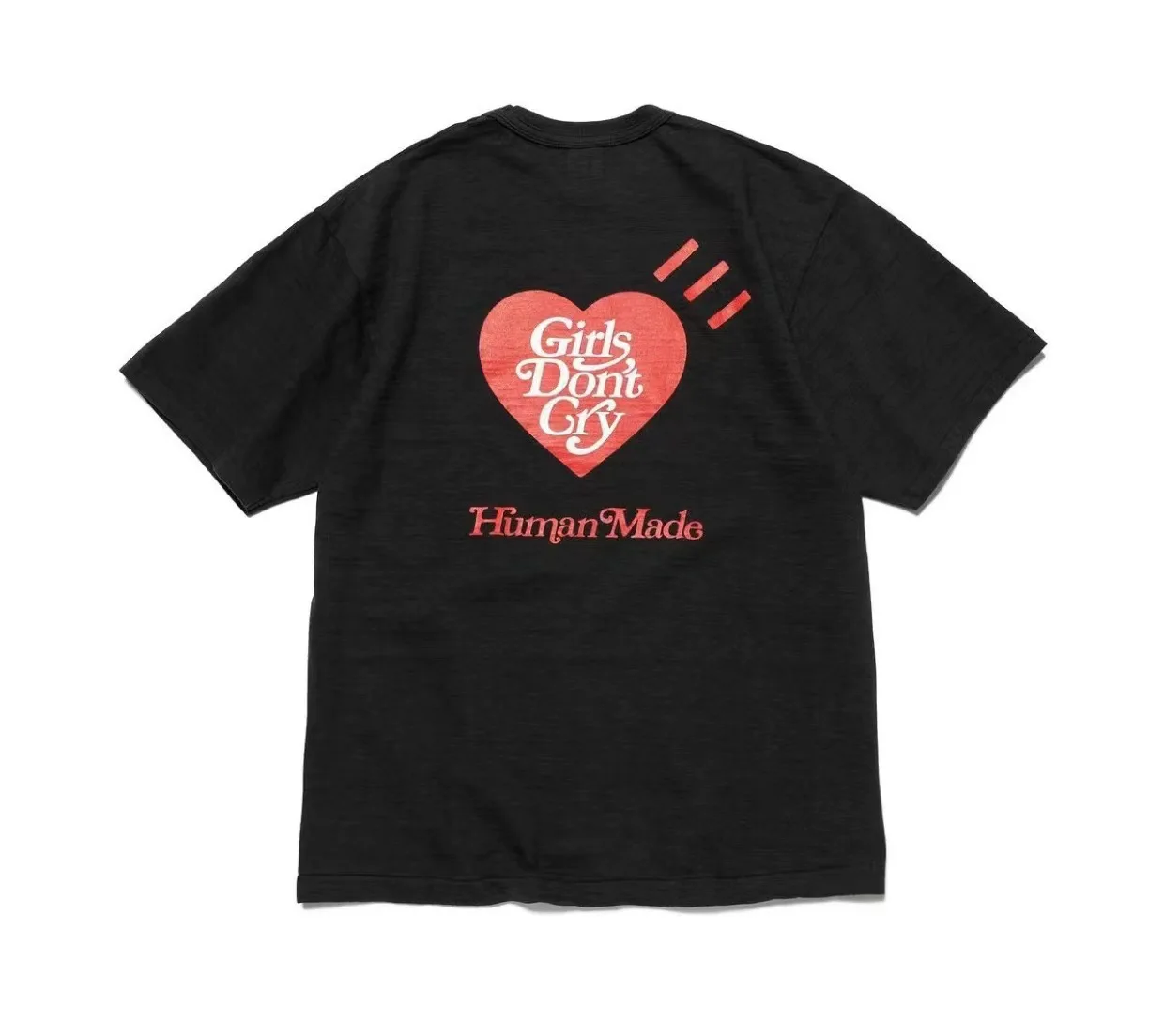 2026 New HUMAN MADE Love Printed T-shirt Japanese Trendy Brand High Quality Bamboo Cotton Men's and Women's Short Sleeves