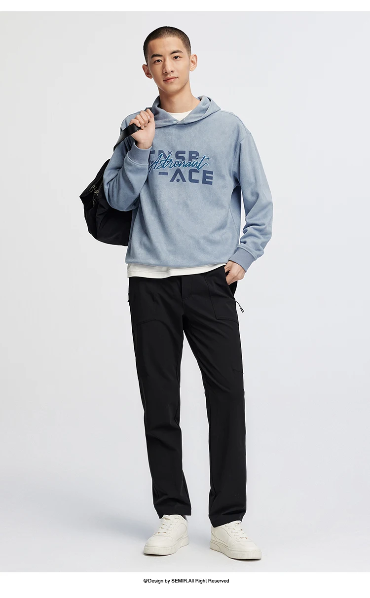 Semir Men Pants Easy Care Breathable Durable Tapered Urban Commuter Style Functional Autumn Trousers Daily Wear 2026