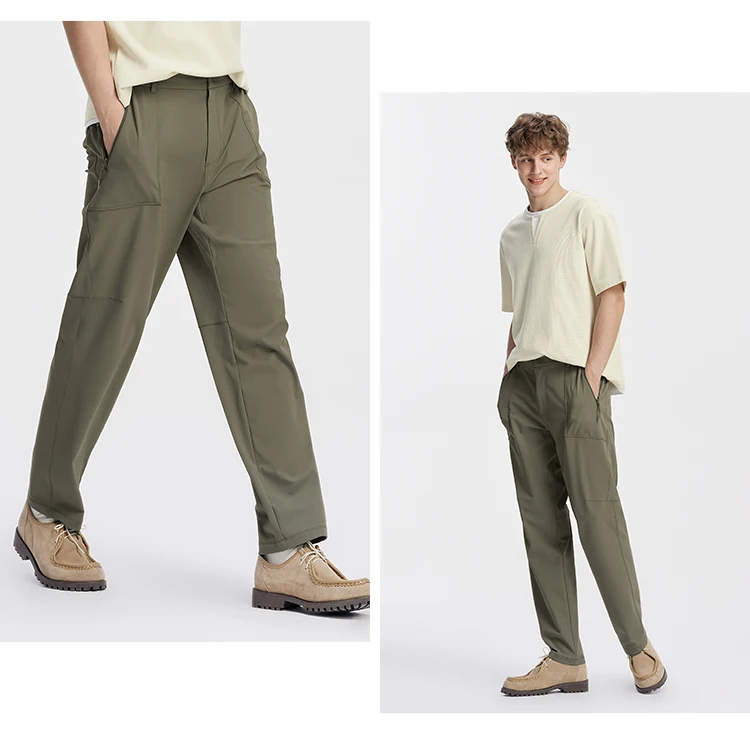 Semir Men Pants Easy Care Breathable Durable Tapered Urban Commuter Style Functional Autumn Trousers Daily Wear 2026