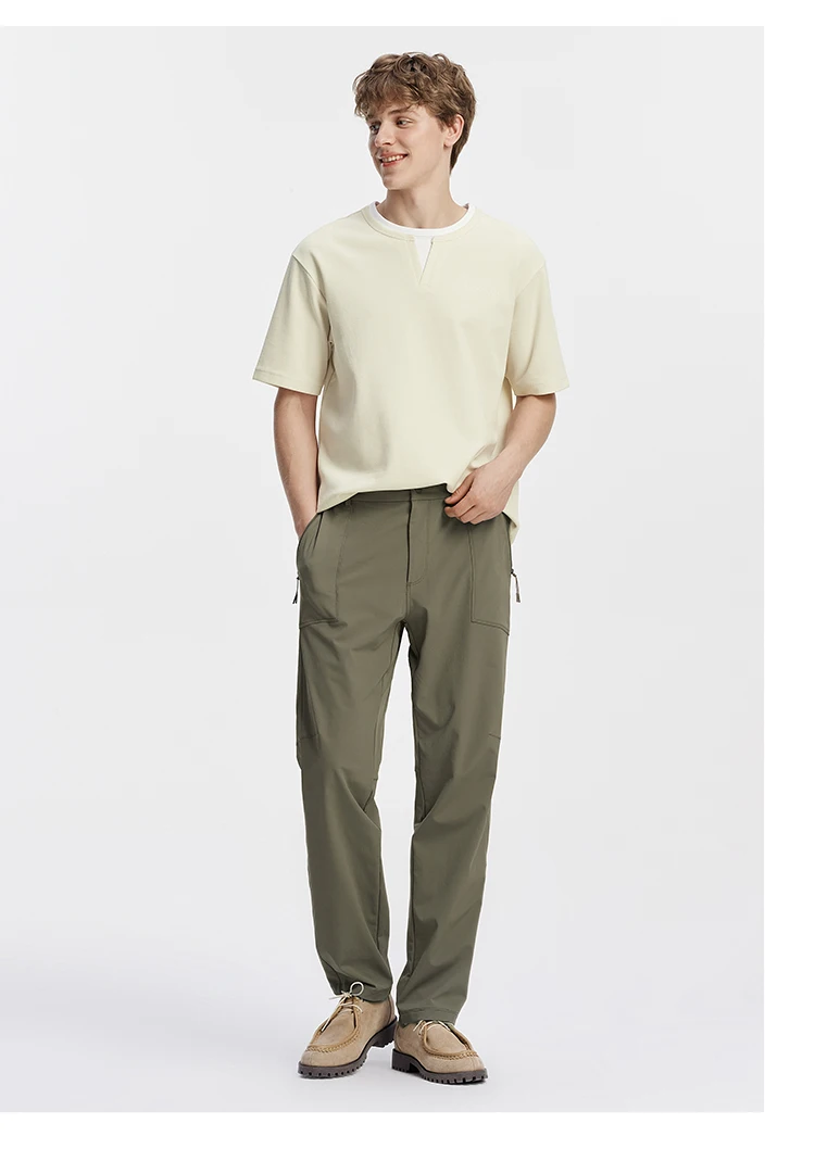 Semir Men Pants Easy Care Breathable Durable Tapered Urban Commuter Style Functional Autumn Trousers Daily Wear 2026