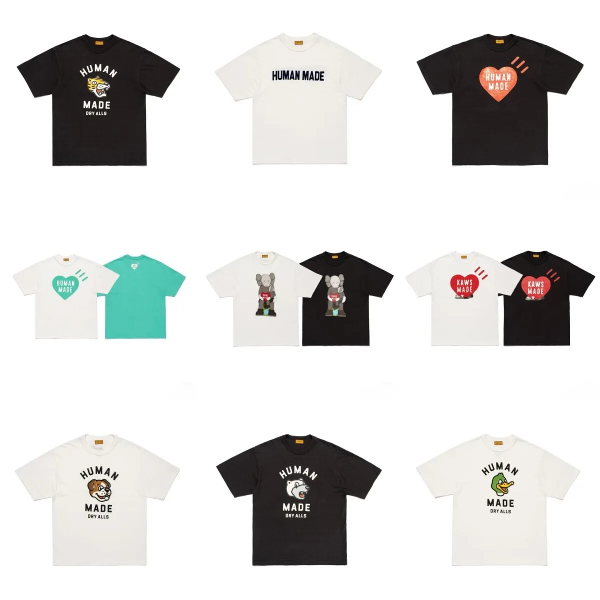 2026 Human Made Bangkok Elephant Graphic T Shirt Slub Cotton Unisex Streetwear