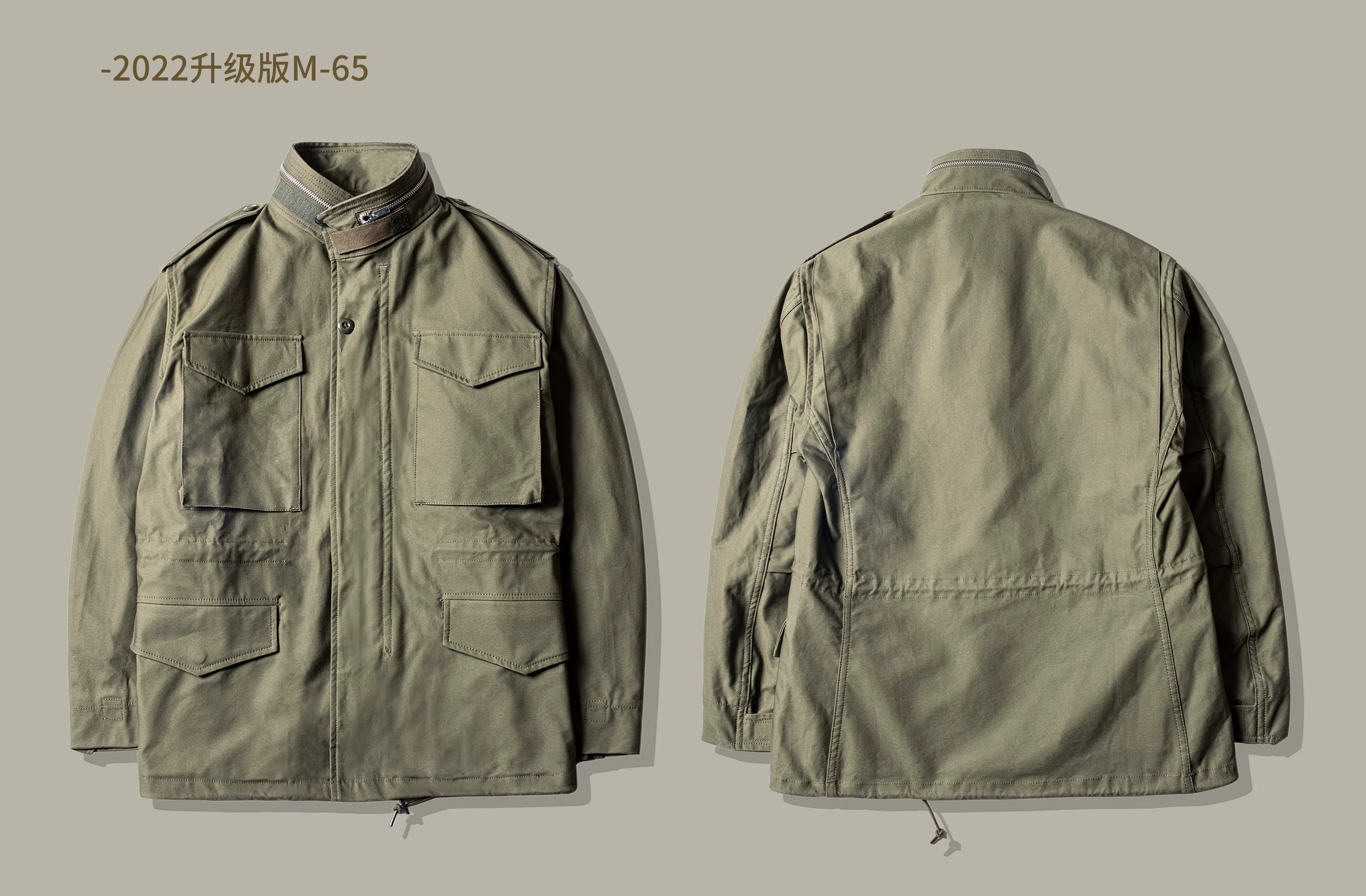 M65 Red Tornado High Quality Cotton US Size Reissue Hand-Made Classic Army Jacket
