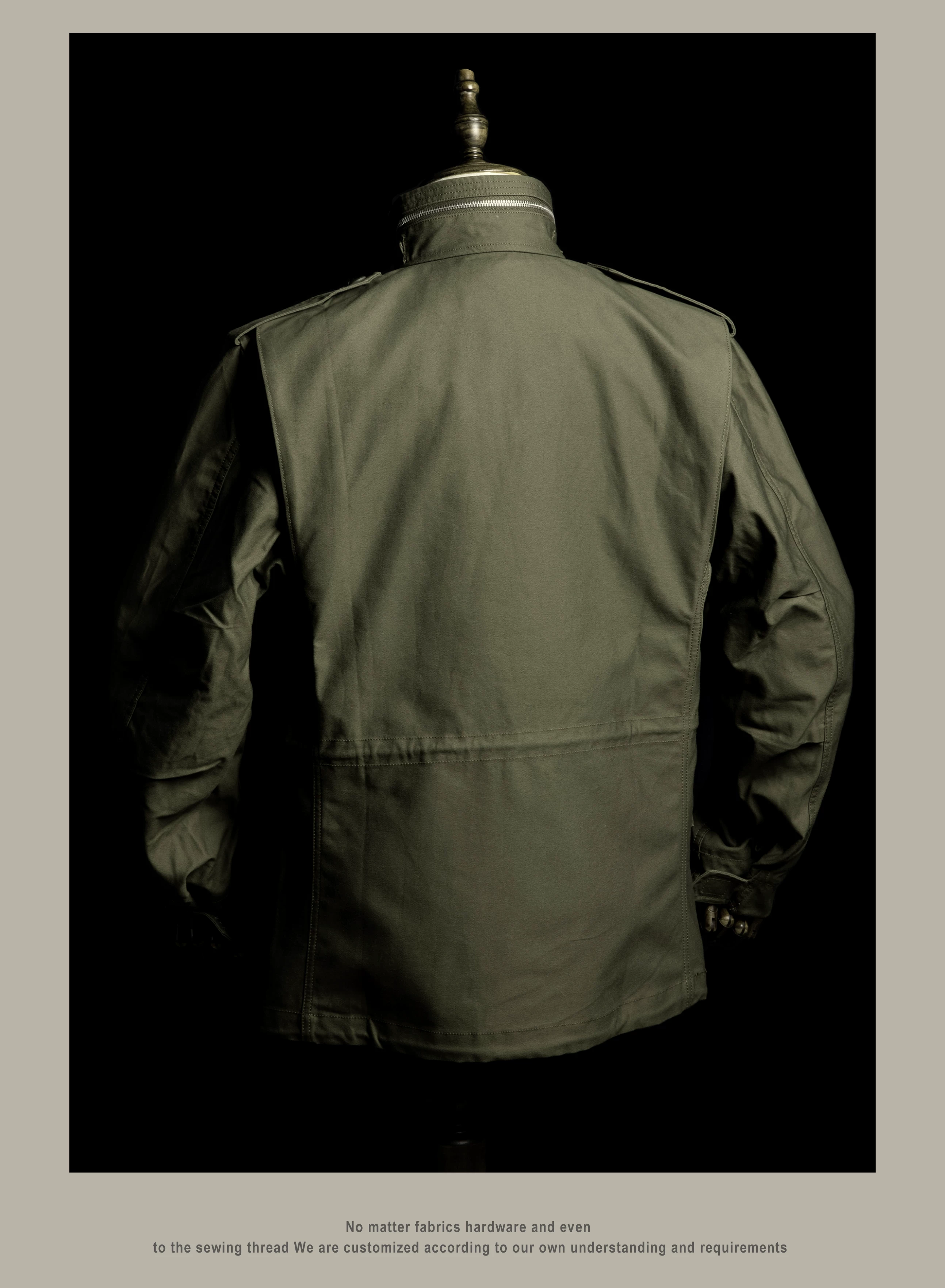 M65 Red Tornado High Quality Cotton US Size Reissue Hand-Made Classic Army Jacket