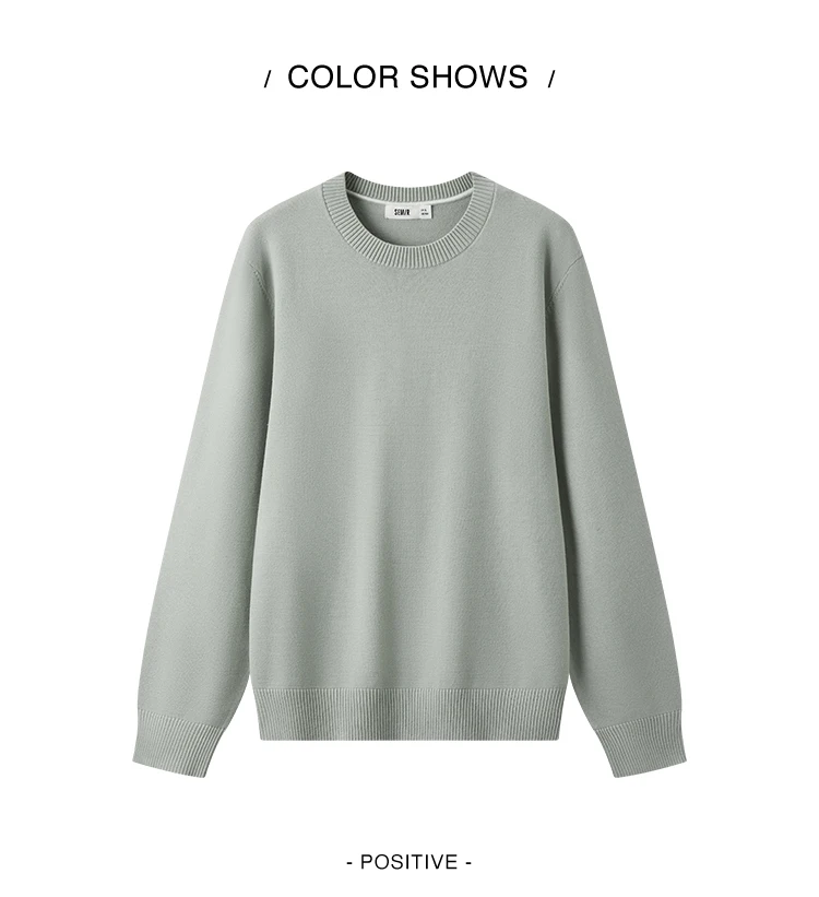 Semir Men Sweater Thermal Warmth Antistatic Fabric Knit Texture Layering Essential Soft Touch 2026 Winter Everyday Style