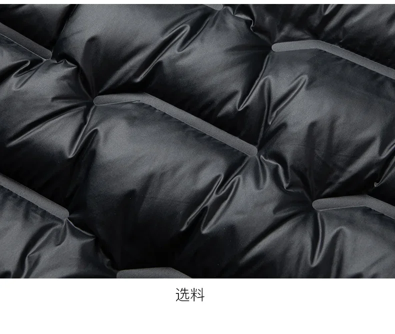 2026 Winter New Down Vest Coat Waterproof Fabric 90% Duck Down Content Thickened Warm Fashion Casual Down Shoulder