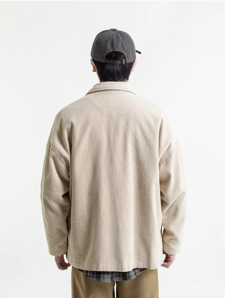 Corduroy Jacket Blazers Men Japanese Streetwear Amikaki Fashion Oversize Loose Casual Blazer Suit Coat Cityboy Jacket Clothing