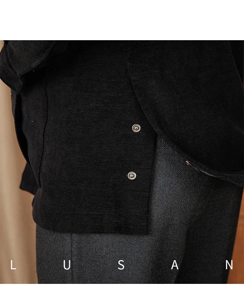 Autumn and winter outdoor leisure M65 elastic waist stand collar jacket multi-pocket hunting khaji vintage jacket