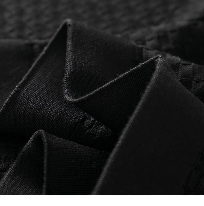 Business High-End Quality Men's Silk Pullover Short Sleeved POLO Neck Solid Color Breathable T-Shirt Knit Bottom Top 2023 Summer