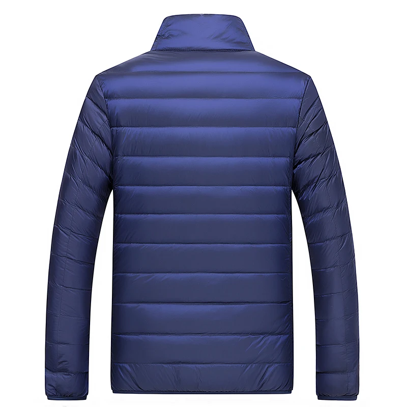 Men All-Season Warm Down Jacket Coats Mens Waterproof Windproof Down Jackets Spring Autumn Winter Casual 90% Down Jackets Male