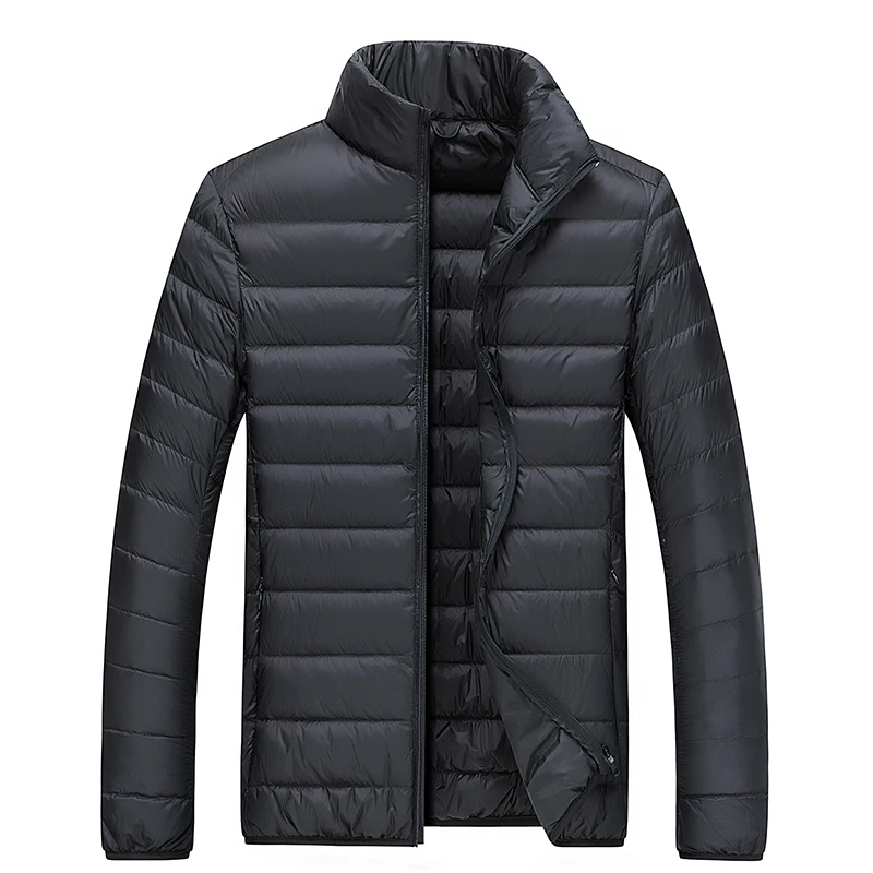 Men All-Season Warm Down Jacket Coats Mens Waterproof Windproof Down Jackets Spring Autumn Winter Casual 90% Down Jackets Male