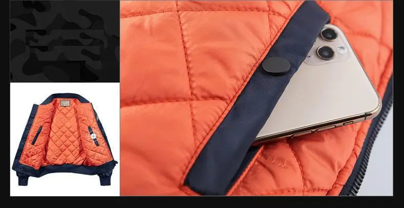 Winter Hip Hop Thick Warm Jacket Men High Quality Military Motorcycle Ma-1 Aviator Pilot Coats Male Baseball Bomber Jacket