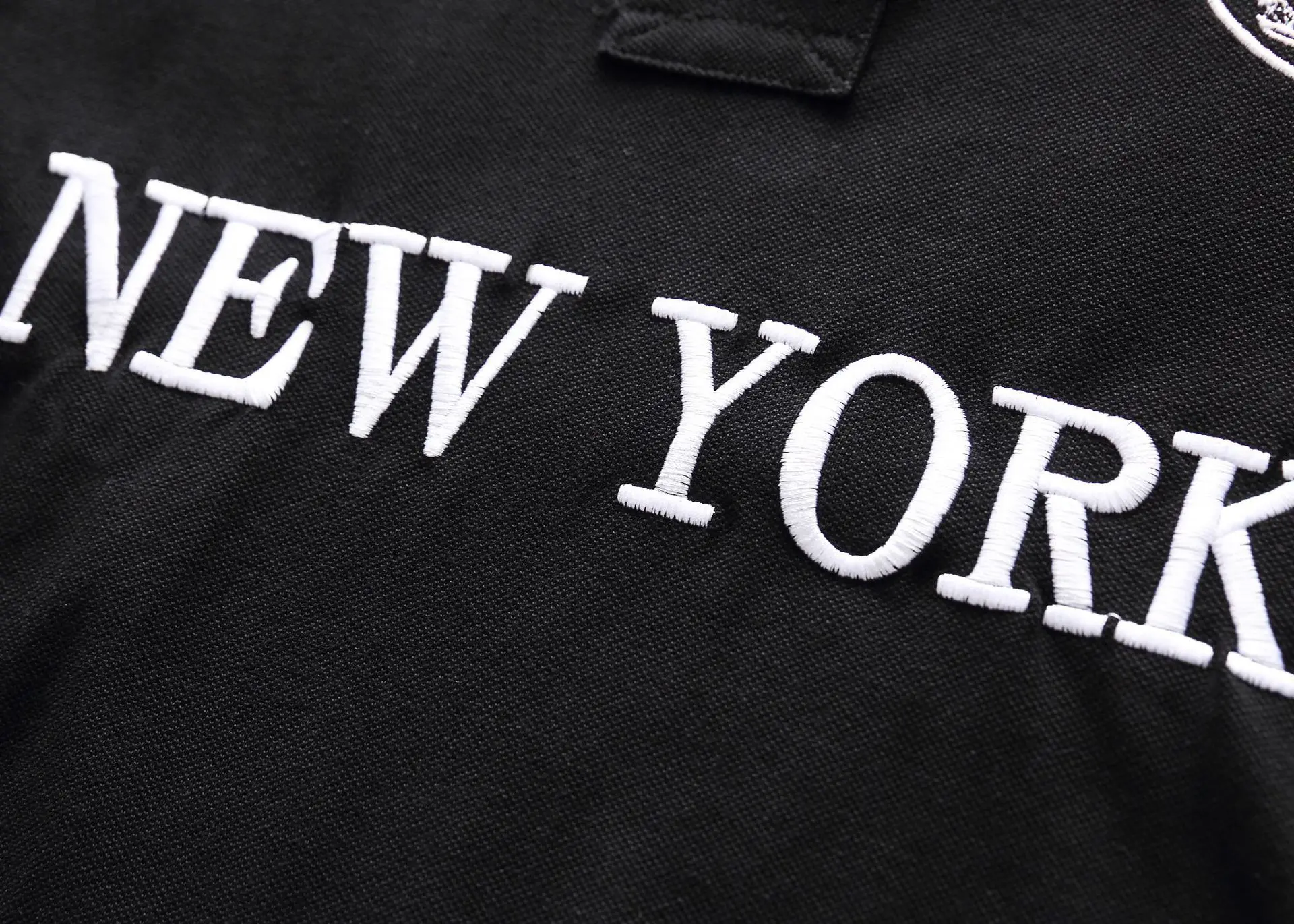 New Summer Men Polo Shirts Great Designer Original NEW YORK Brand Embroidered Short Sleeve Leisure Sports Loose Plus EU Size 7XL