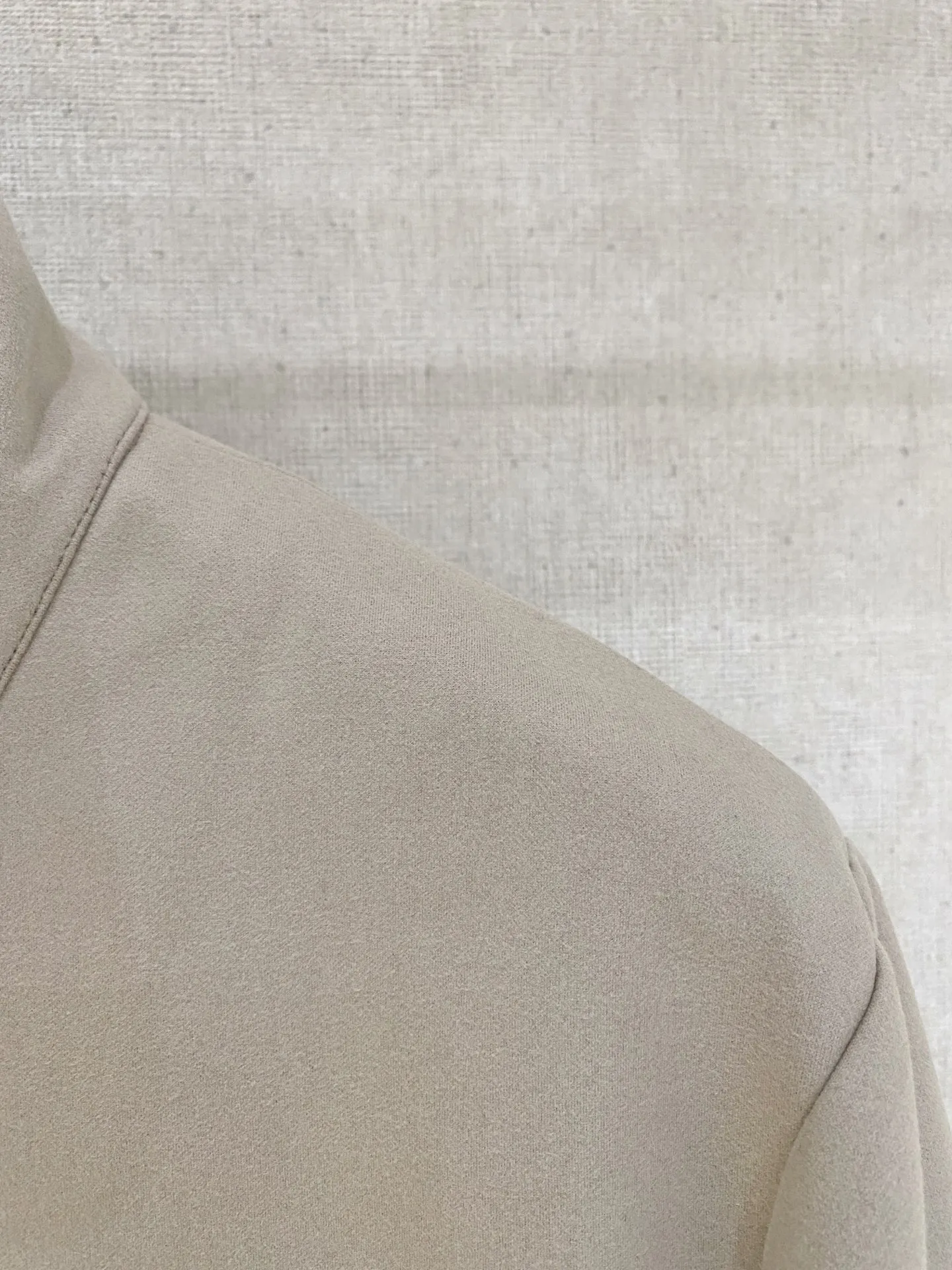 Kiton stand-up neck zip-up classic men's jacket