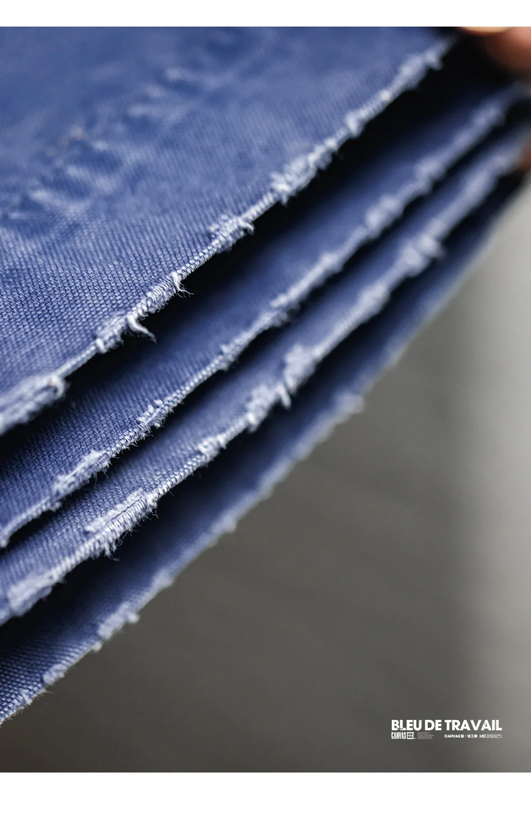 Maden Men‘s Vintage Washed Denim Jeans Blue Cotton Canvas Workwear Zipper Pants Loose Fit Casual Trousers for Spring and Autum