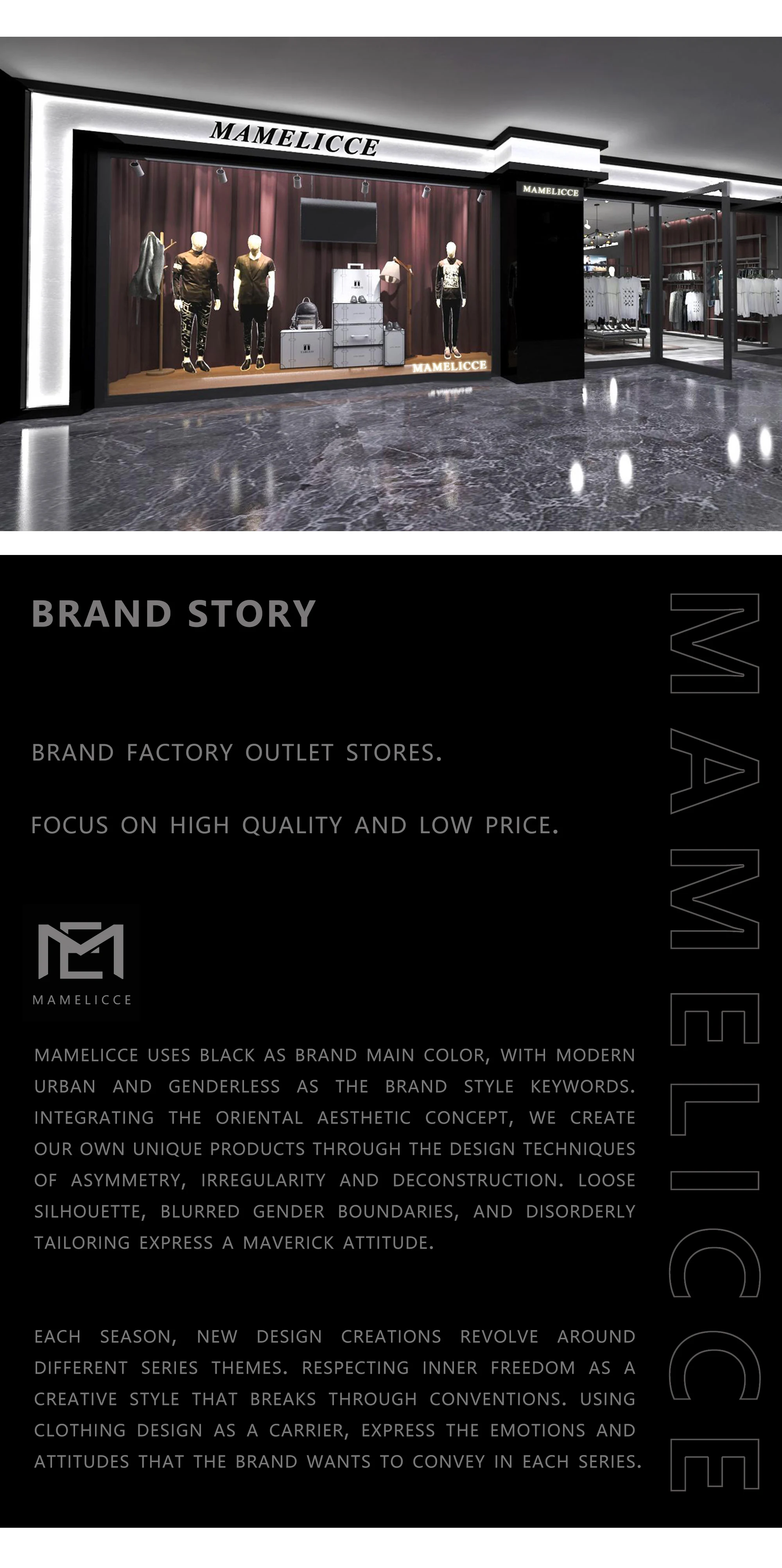 MAMELICCE Original design Rock punk style Slim fit leather coat Synthetic leather jackets Autumn and winter men's clothing tops
