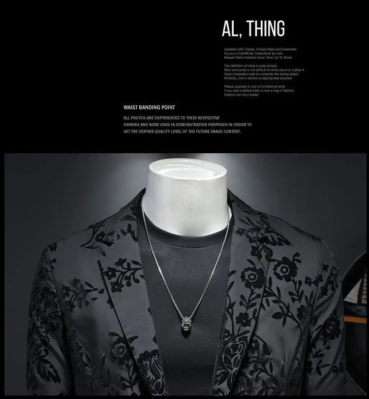 Men's Slim Fit Blazer Jacket Suit Business Wedding Casual Dress Coat Stage Show Costume 2025 Fashion Menswear