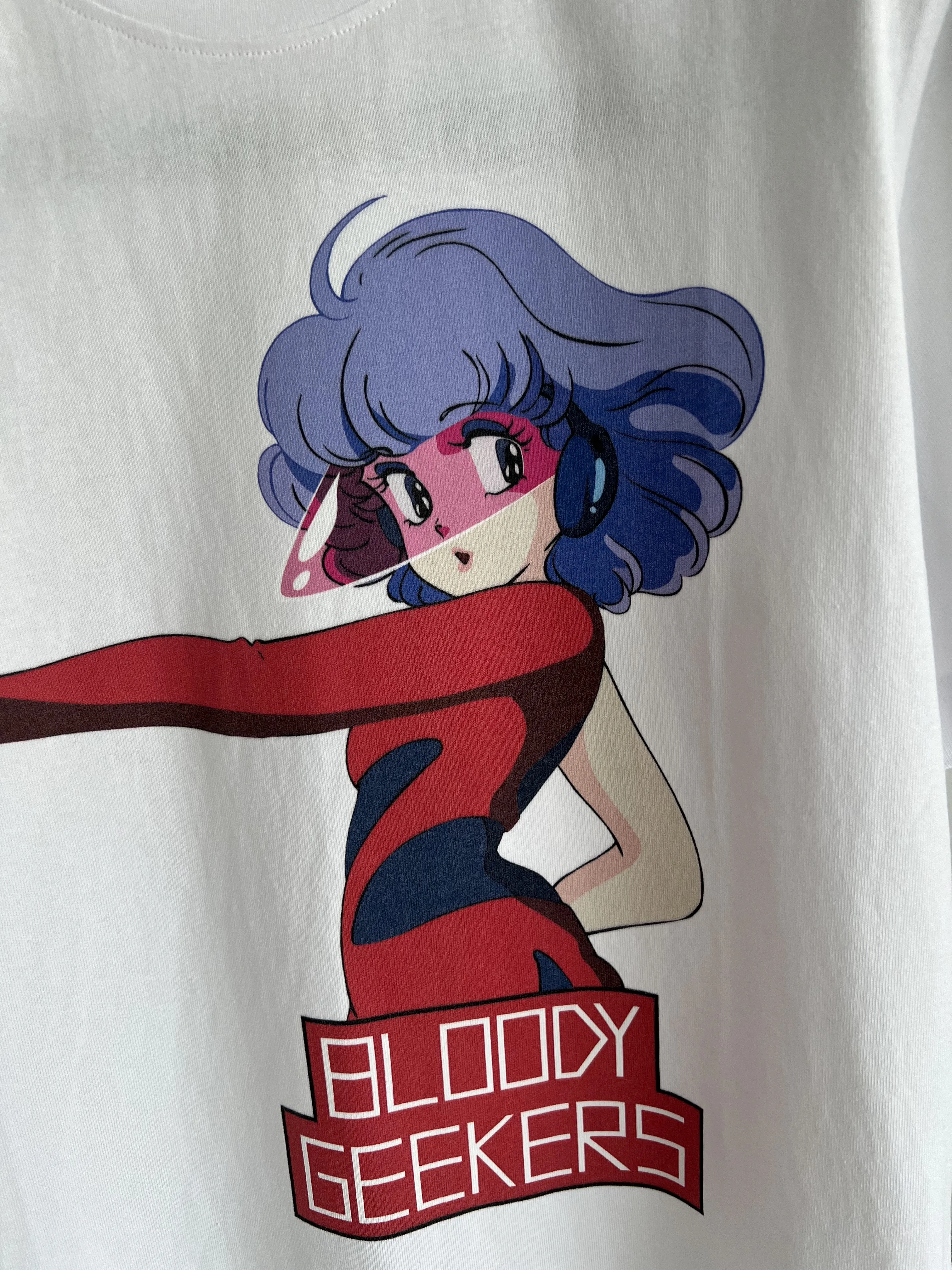 TOP-YAMAMOTO Original Design Magic Girl Star 2D Cartoon Anime T-shirt