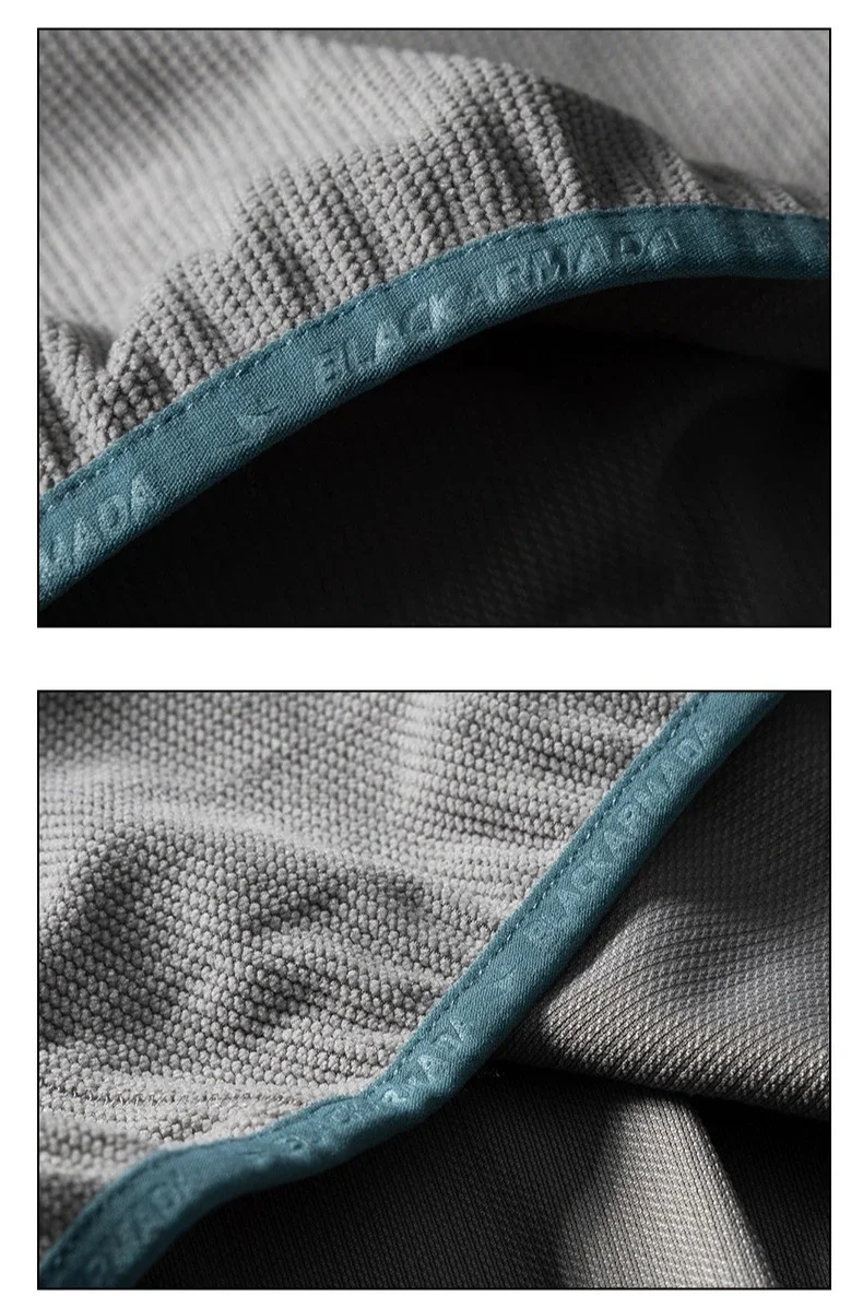 Unisex Lightweight Waffle Grid Hoodie Quick-Dry Long Sleeve T-Shirt Breathable Outdoor Athletic Pullover Top for Spring Autumn