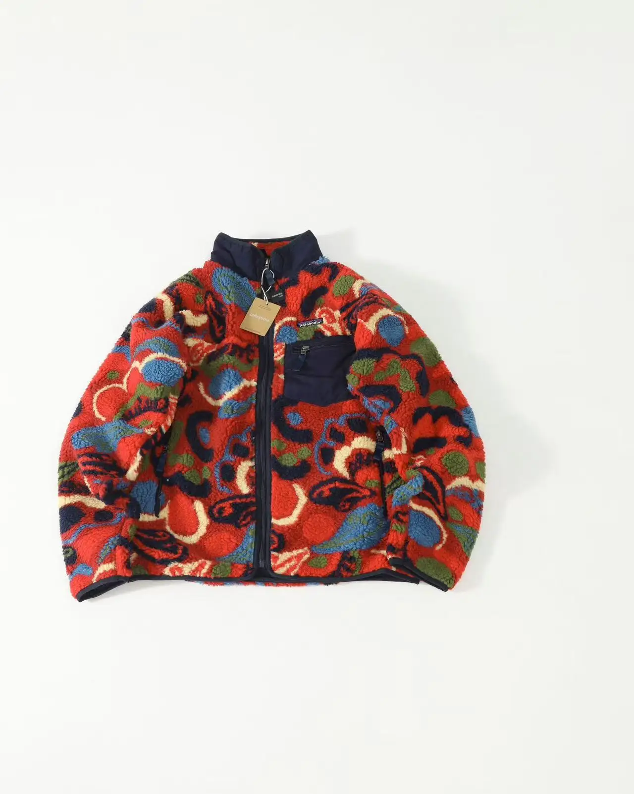 High-Quality Unisex Fashionable Retro Warm Stand-Collar Jacket Fleece Lined Outdoor Travel Casual Stylish Coat