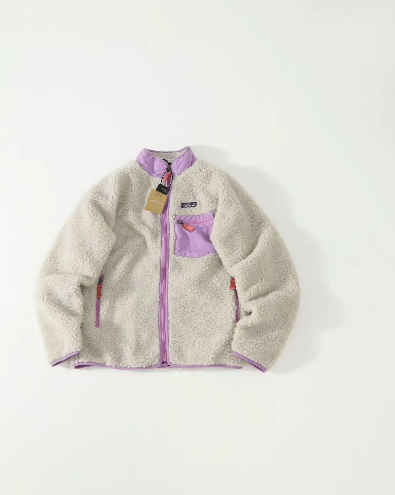 High-Quality Unisex Fashionable Retro Warm Stand-Collar Jacket Fleece Lined Outdoor Travel Casual Stylish Coat