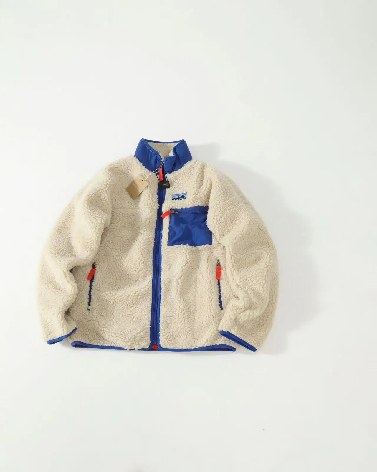 High-Quality Unisex Fashionable Retro Warm Stand-Collar Jacket Fleece Lined Outdoor Travel Casual Stylish Coat
