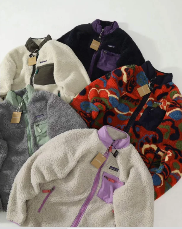 High-Quality Unisex Fashionable Retro Warm Stand-Collar Jacket Fleece Lined Outdoor Travel Casual Stylish Coat
