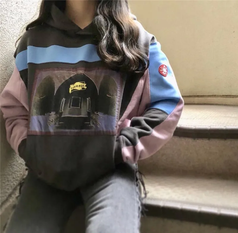 Winter Cavempt c.e MD PURSUIT OF FORM HEAVY Hoody Women Men 1:1 High-Quality Hip-hop Hoodie CAV EMPT Pullover