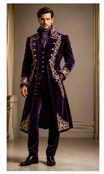 Sparkly Jewelry Men Suits 3 Pieces Sets Customized Embroidery Male Party Blazers Groom Evening Tuxedos Slim Corset Costume Homme