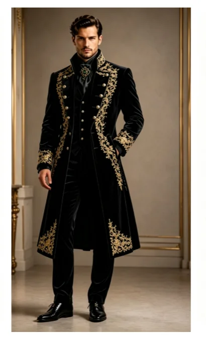Sparkly Jewelry Men Suits 3 Pieces Sets Customized Embroidery Male Party Blazers Groom Evening Tuxedos Slim Corset Costume Homme