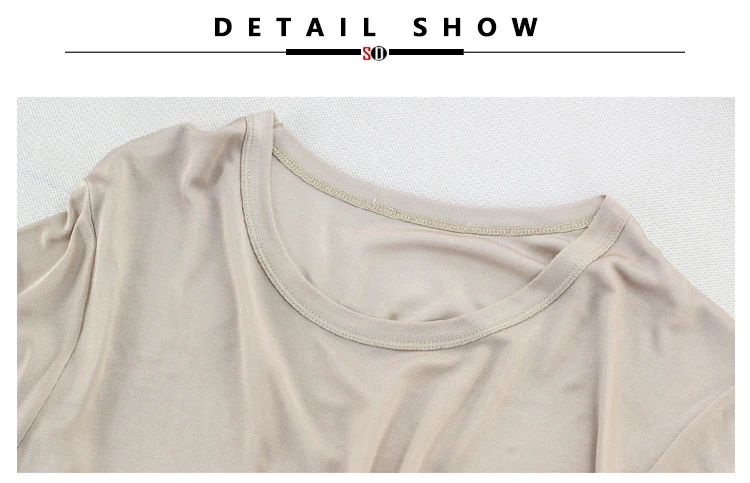 SuyaDream Men T shirt 100%Natural Silk O neck Short Sleeved Chic Solid Tee 2026 New Spring Summer Top White