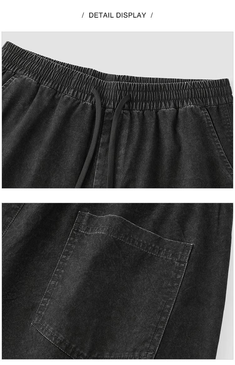 Semir Men Pants Cotton Curved Barrel Leg Drawstring Elastic Waist Loose Casual Style Autumn Trousers Daily Wear 2026
