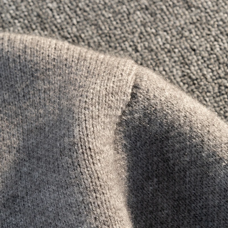 New Autumn and Winter Men's Knitted Sweater Cardigan Versatile Base Fake Two-Piece Jacket Fashionable Casual Men's Clothing Tops