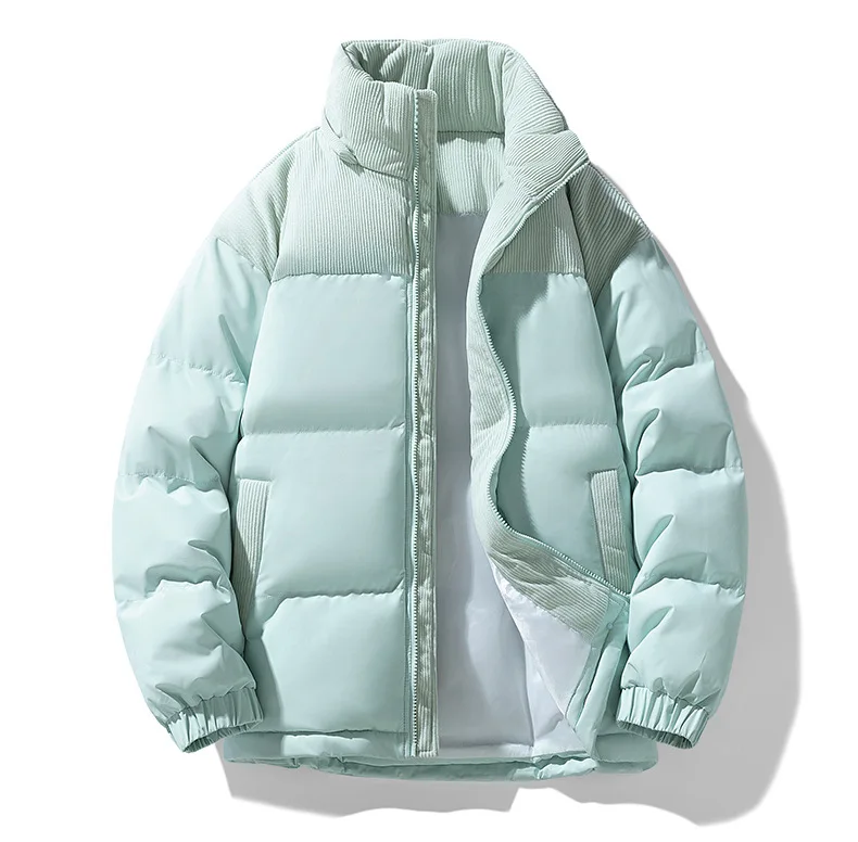 Hooded Cotton Coat for Men and Women - Winter Cotton Jacket for Couples - Thick Cotton Coat for Lovers - Outerwear for Couples