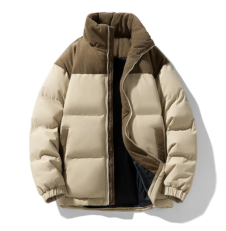 Hooded Cotton Coat for Men and Women - Winter Cotton Jacket for Couples - Thick Cotton Coat for Lovers - Outerwear for Couples