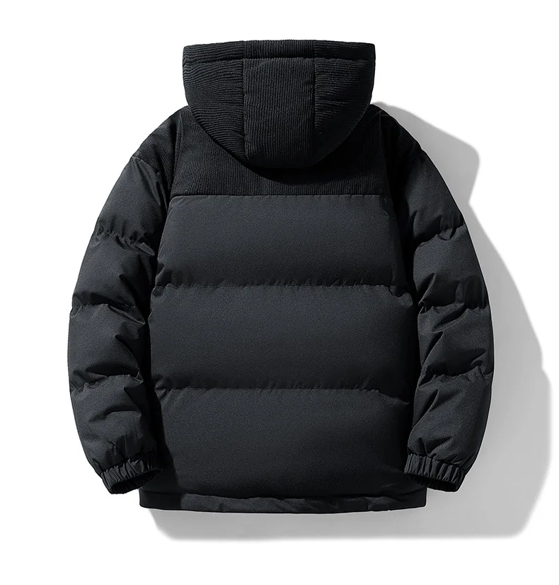 Hooded Cotton Coat for Men and Women - Winter Cotton Jacket for Couples - Thick Cotton Coat for Lovers - Outerwear for Couples