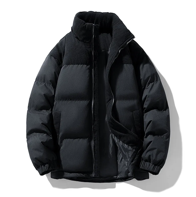 Hooded Cotton Coat for Men and Women - Winter Cotton Jacket for Couples - Thick Cotton Coat for Lovers - Outerwear for Couples