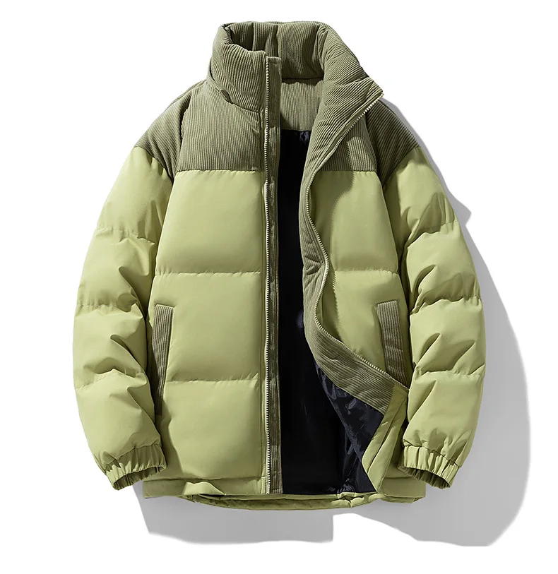 Hooded Cotton Coat for Men and Women - Winter Cotton Jacket for Couples - Thick Cotton Coat for Lovers - Outerwear for Couples