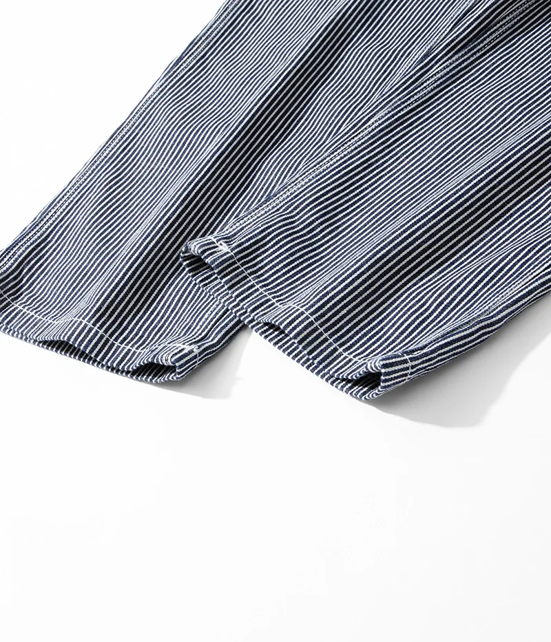 3903 Good Quality Striped Jeans For Man Multi Pockets Cargo Style Straight Casual Loose Trendy Streetwear Boyfriend Denim Pants